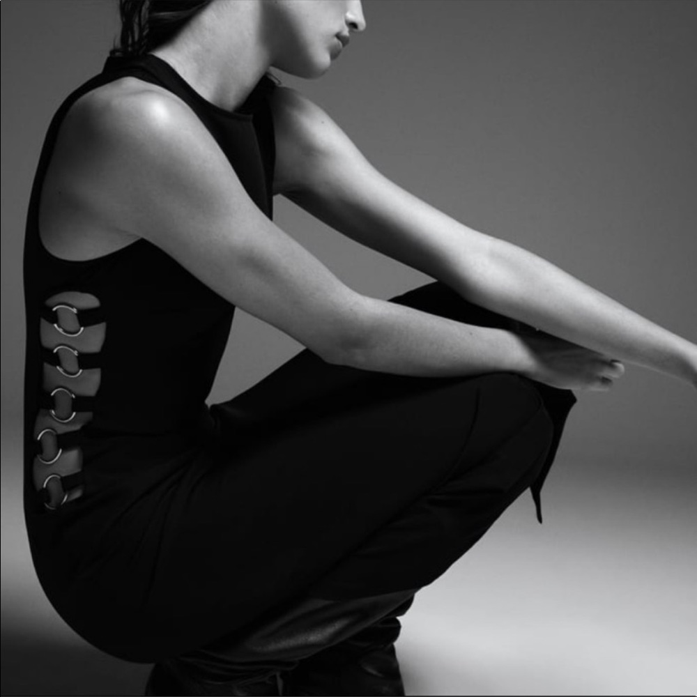Brand New Black Dress w/ open sides